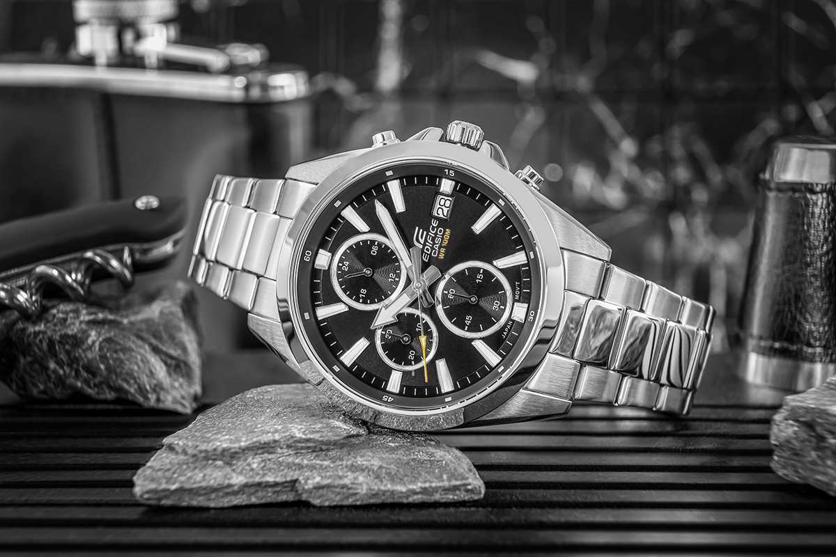 Zegarek Męski CASIO EDIFICE EFV-560D-1AVUEF + BOX - obrazek 5