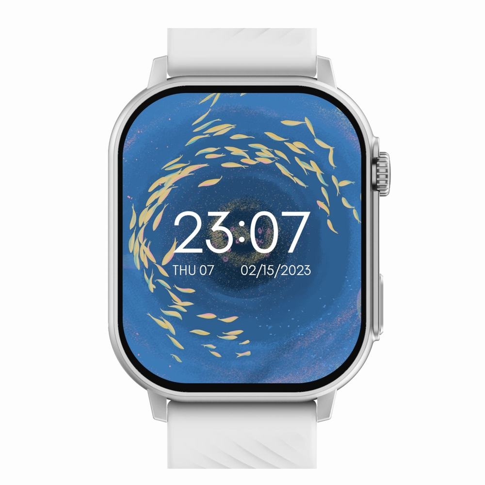 Smartwatch Gravity GT15-8 Szary Pasek Silikonowy + Srebrna Bransoleta - obrazek 5