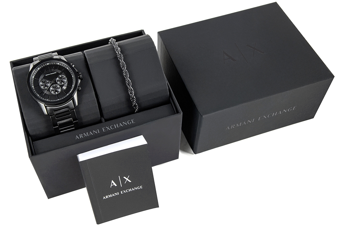 Zegarek Męski + Bransoleta ARMANI EXCHANGE AX7163SET + BOX - obrazek 8