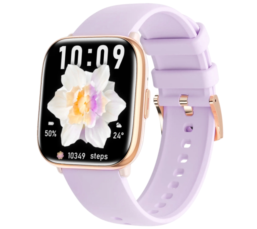Smartwatch Damski Rubicon RNCF31 ROSE GOLD Bransoleta + 2 Paski - obrazek 4