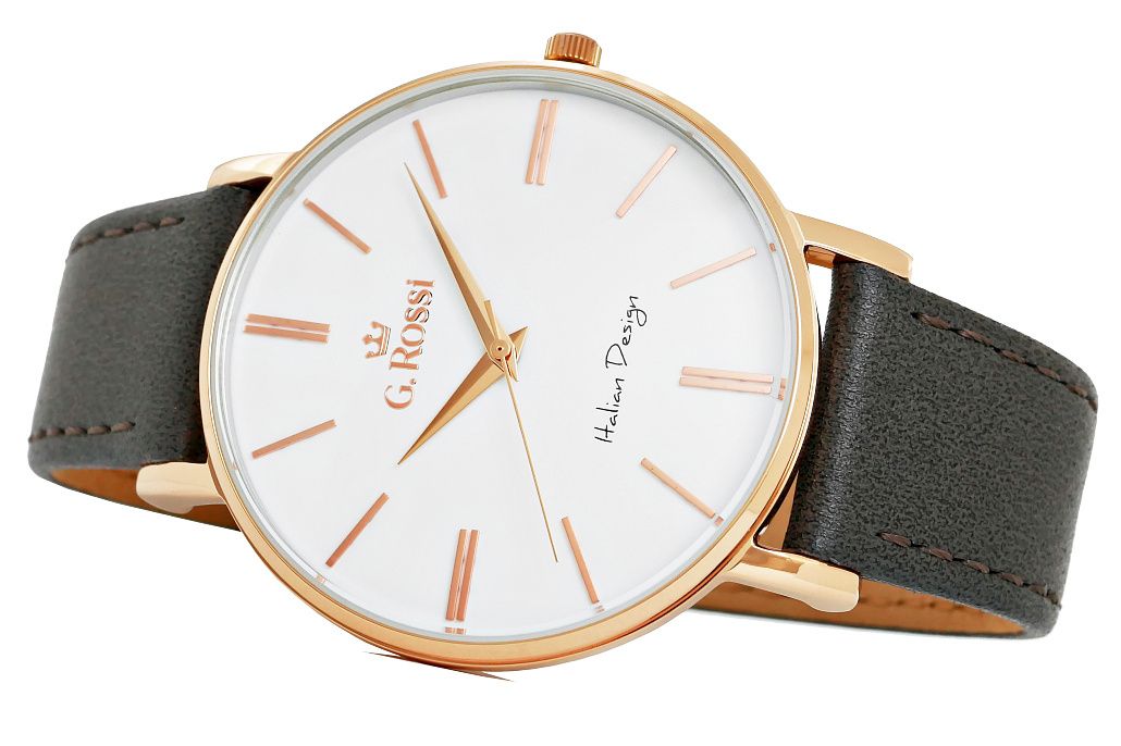 Zegarek Męski G.ROSSI 10401A2-3B4 + BOX - obrazek 5