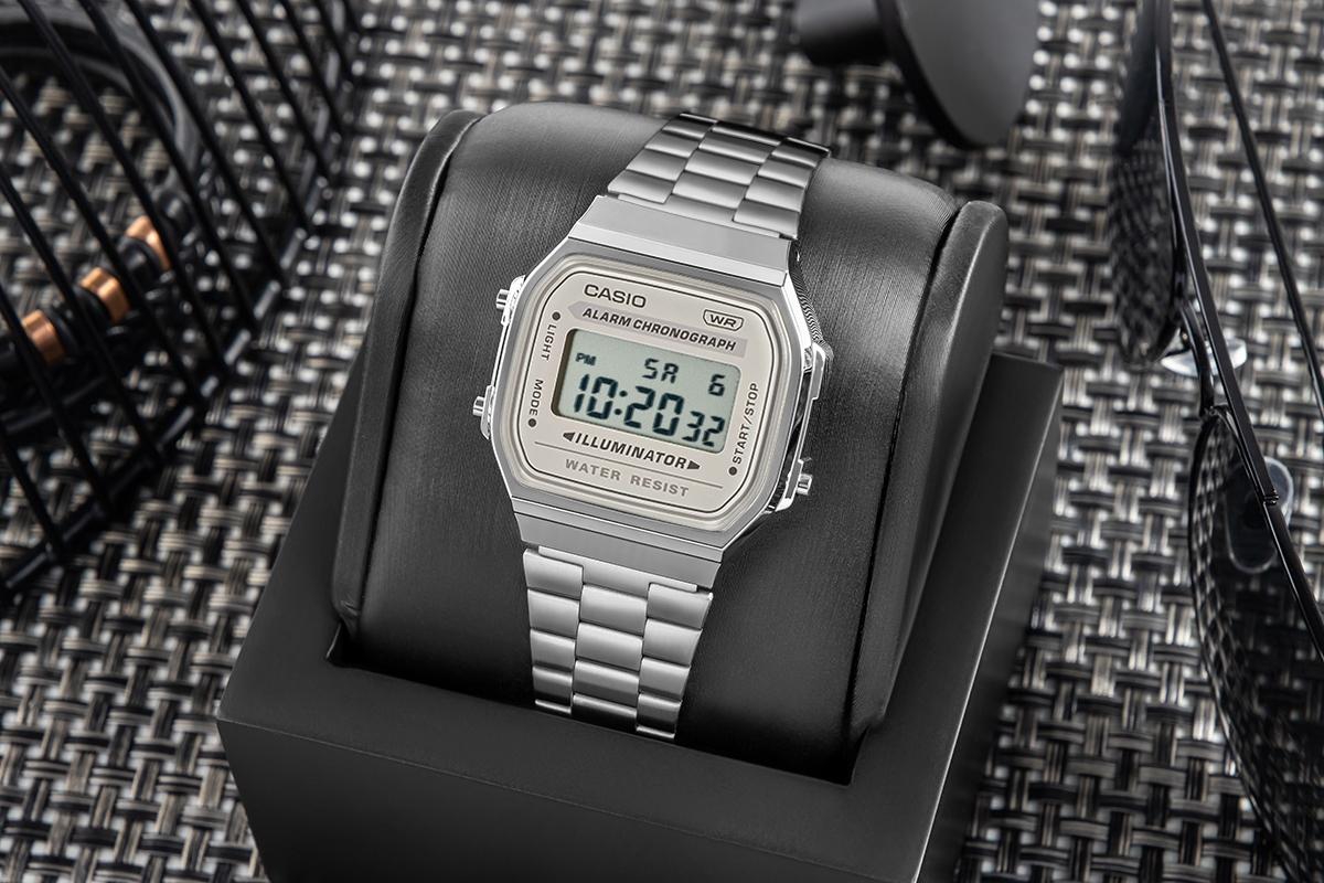 Zegarek Męski CASIO VINTAGE A168WA-8AYDF + BOX - obrazek 5