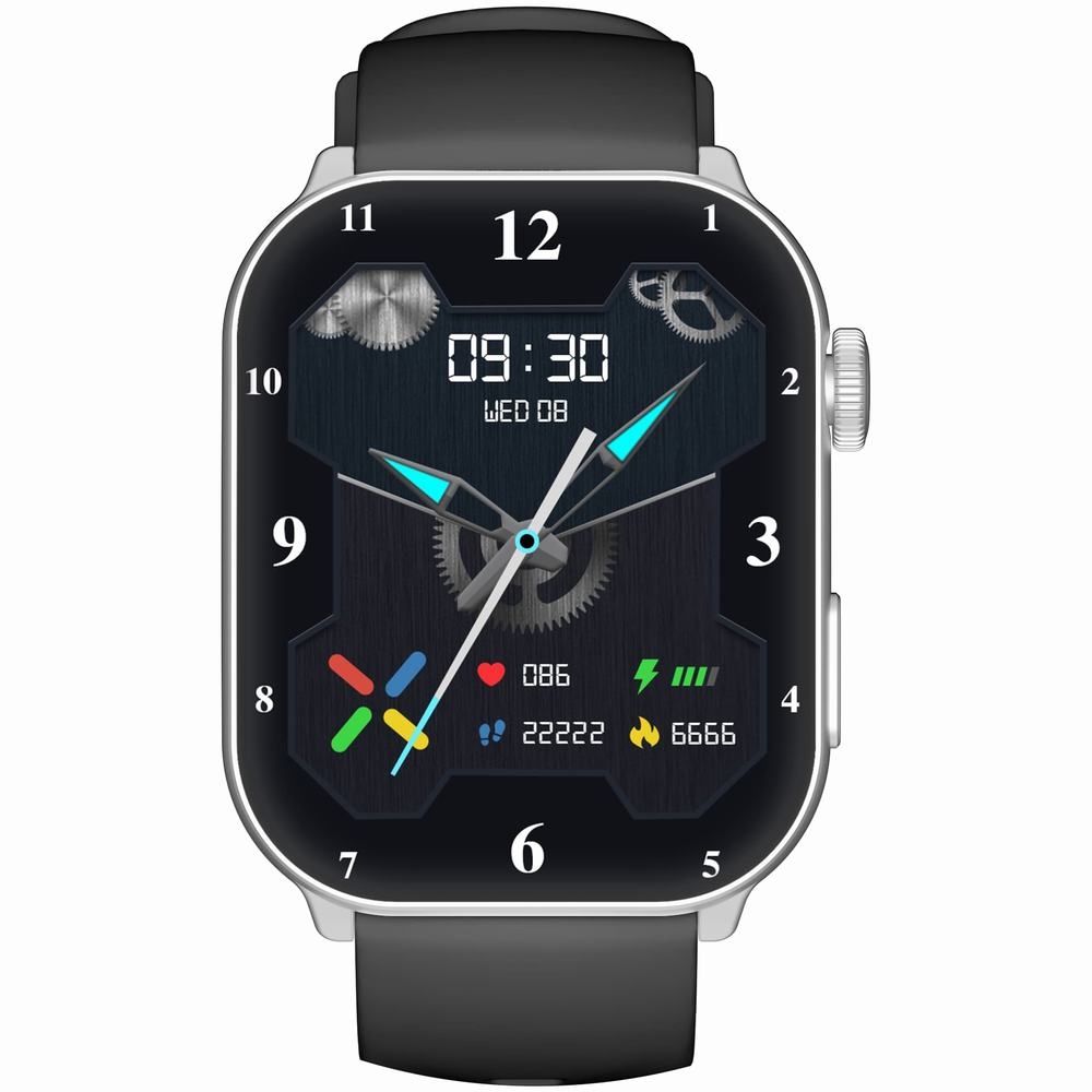 Smartwatch Damski GRAVITY GT28-9 Pasek + Bransoleta Czarno Srebrny - obrazek 5