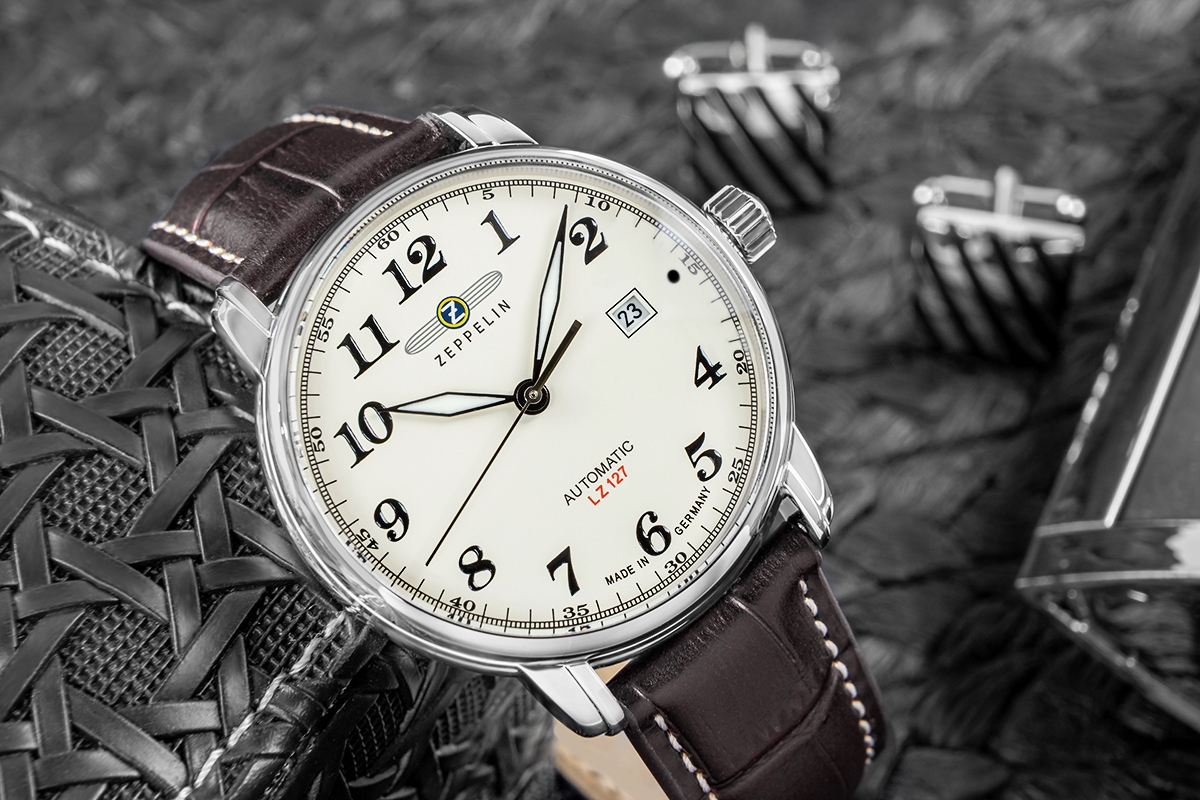 Zegarek Męski ZEPPELIN Automatic LZ 127 7656-5 + BOX - obrazek 5