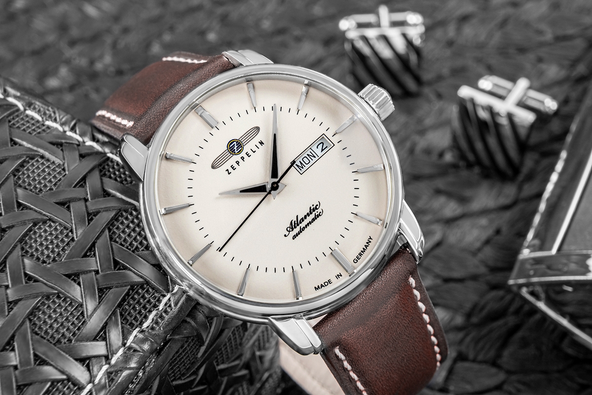 Zegarek Męski ZEPPELIN Atlantic Automatic 8466-5 + BOX - obrazek 5