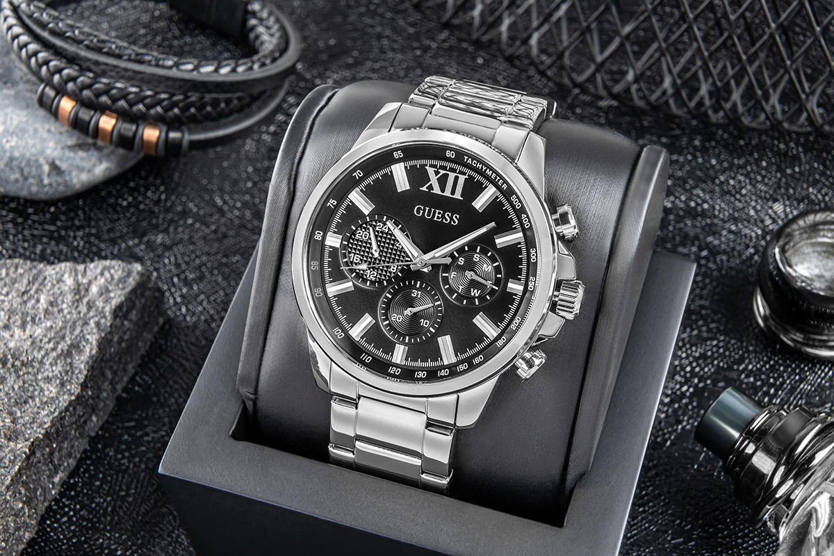Zegarek Męski Guess Walker GW0900G1 + BOX - obrazek 5