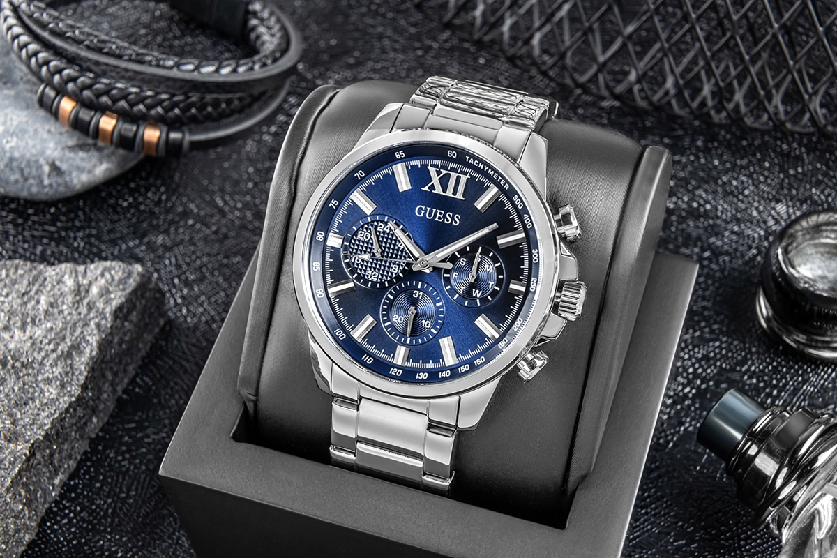 Zegarek Męski Guess Walker GW0900G4 + BOX - obrazek 5