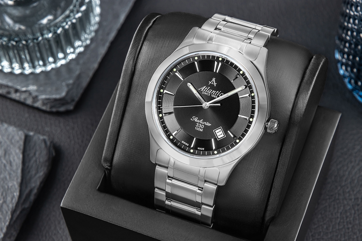 Zegarek Męski Atlantic Seahunter 71365.41.61 + BOX - obrazek 5