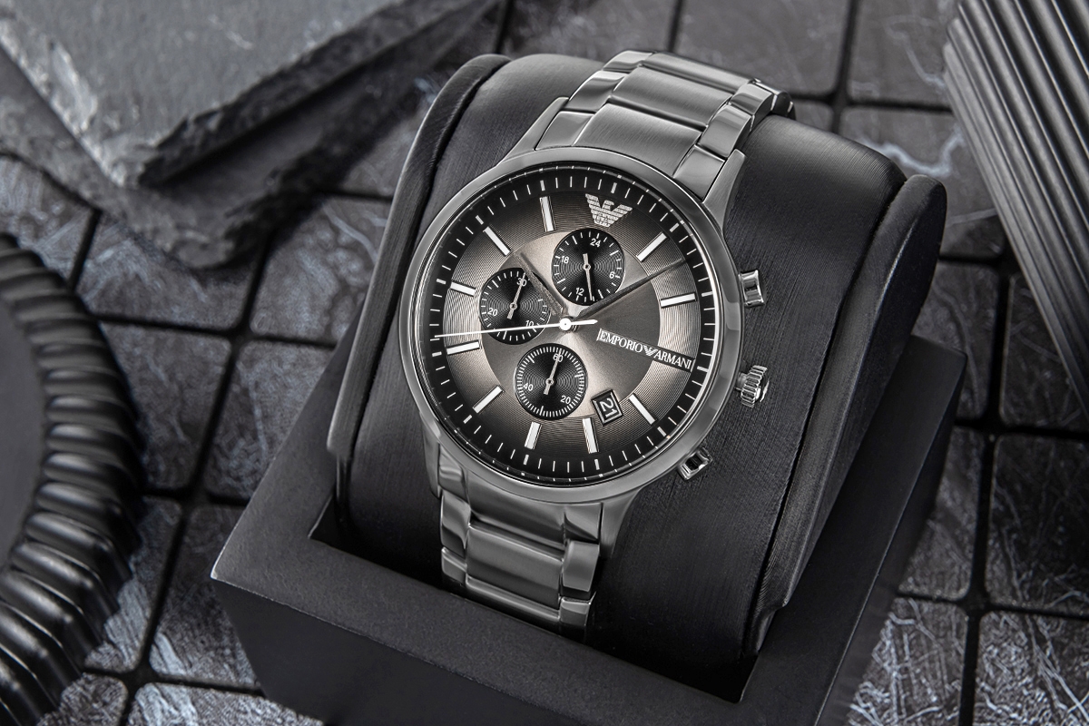 Zegarek Męski EMPORIO ARMANI Renato AR11531 + BOX - obrazek 5