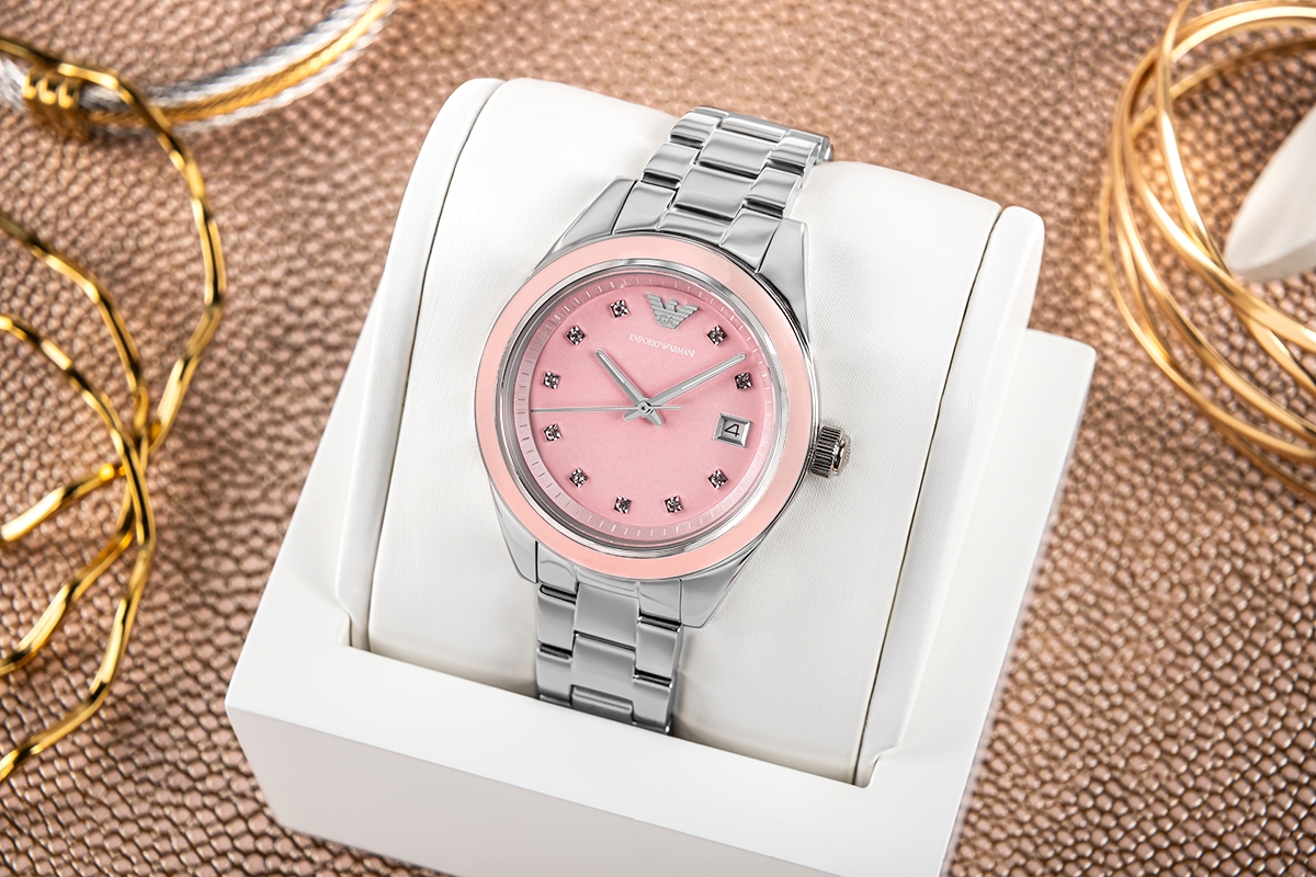 Zegarek Damski EMPORIO ARMANI Leo AR11546 + BOX - obrazek 5