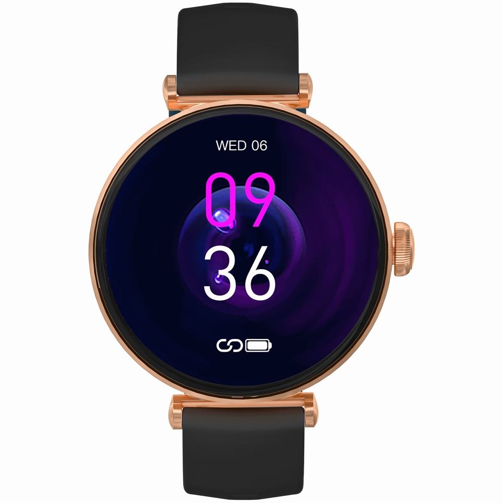 Smartwatch Gravity Różowe Złoto Czarny 2 Paski GT26-3 - obrazek 4