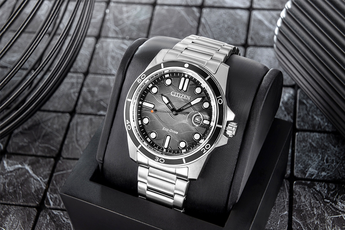 Zegarek Męski CITIZEN Marine Sporty Eco-Drive AW1816-89E + BOX - obrazek 5