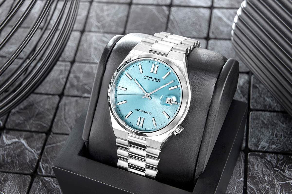 Zegarek Męski CITIZEN Tsuyosa Sapphire Mechanical NJ0151-88M + BOX - obrazek 5