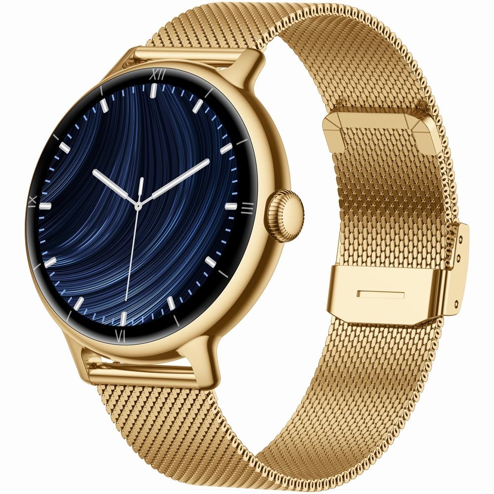 Smartwatch Gravity Złoty Bransoleta + Pasek GT33-2 - obrazek 5