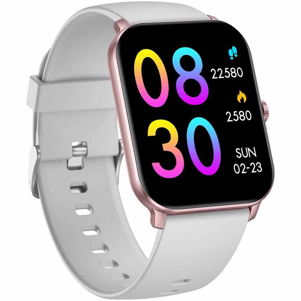Smartwatch Gravity Różowe Złoto Szary GT36-2 - obrazek 5