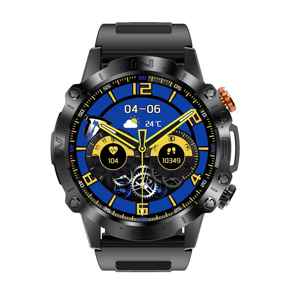 Smartwatch Gravity Czarny 2 Paski GT20-7 - obrazek 5