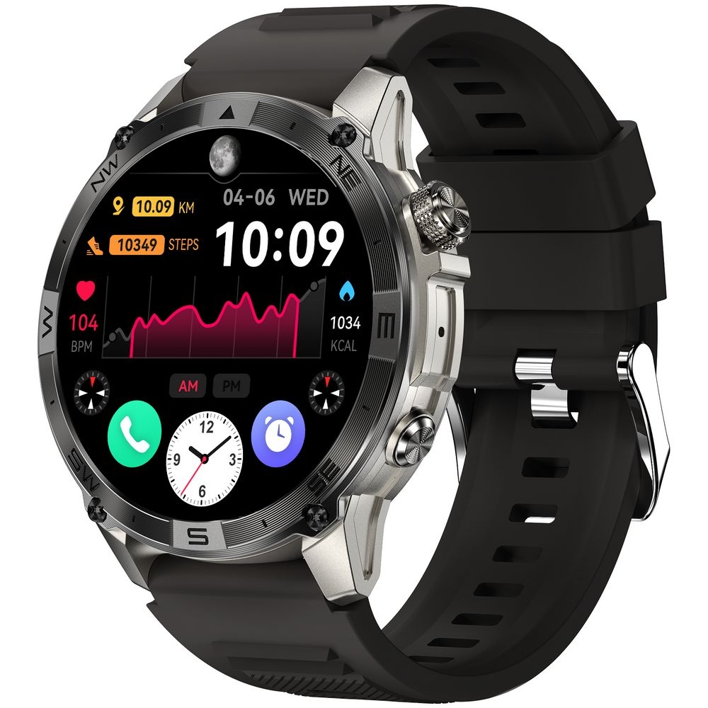 Smartwatch Gravity Grafitowy Pasek + Bransoleta GT46-3 - obrazek 5