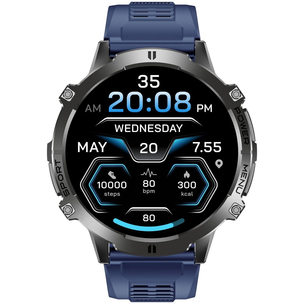 Smartwatch Gravity Czarny Pasek + Bransoleta GT42-2 - obrazek 5