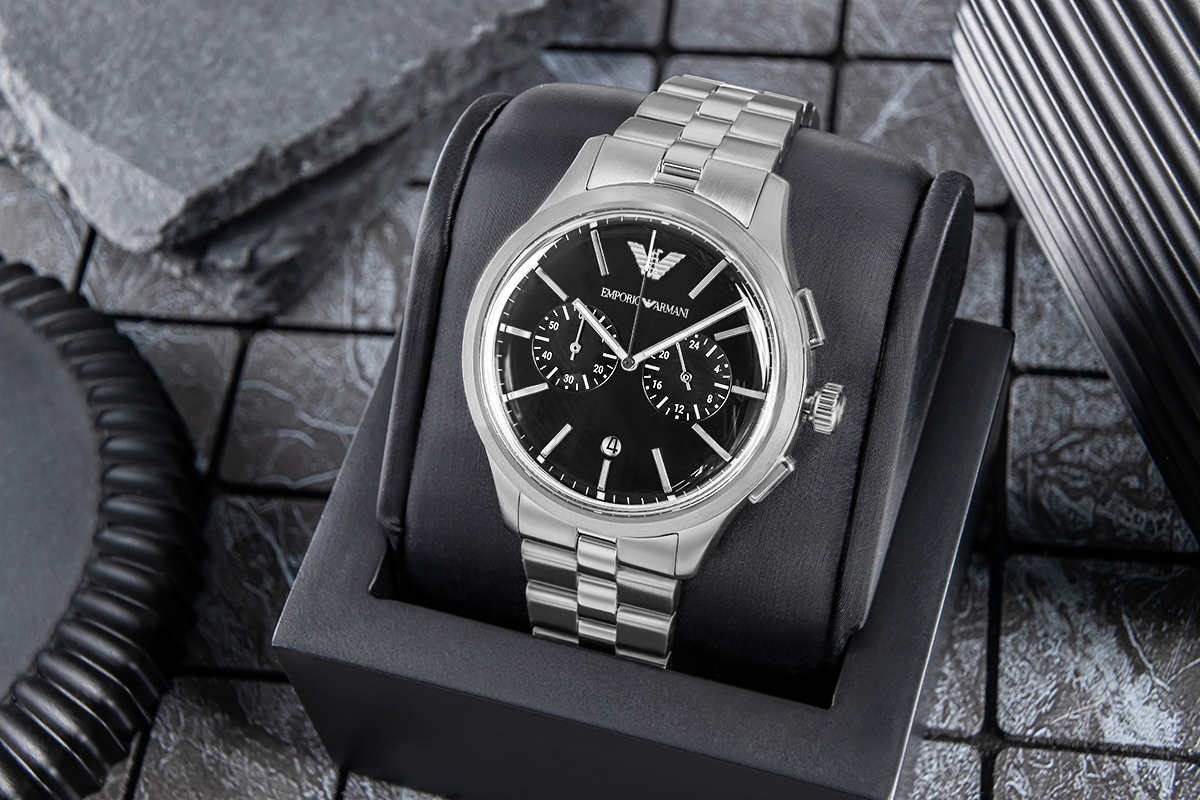 Zegarek Męski EMPORIO ARMANI Dario AR11691 + BOX - obrazek 5