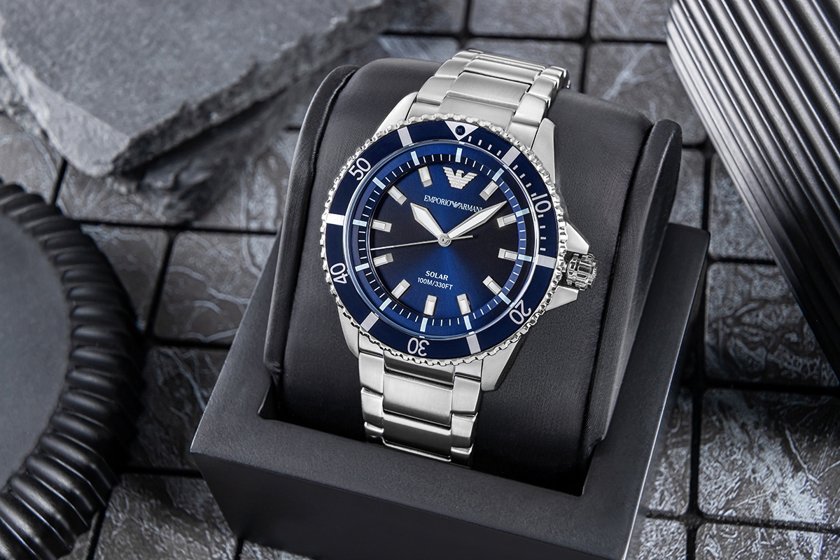 Zegarek Męski EMPORIO ARMANI World Explorer AR11697 + BOX - obrazek 5