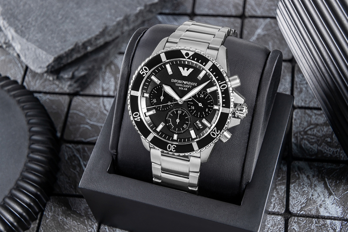 Zegarek Męski EMPORIO ARMANI World Explorer AR11739 + BOX - obrazek 5
