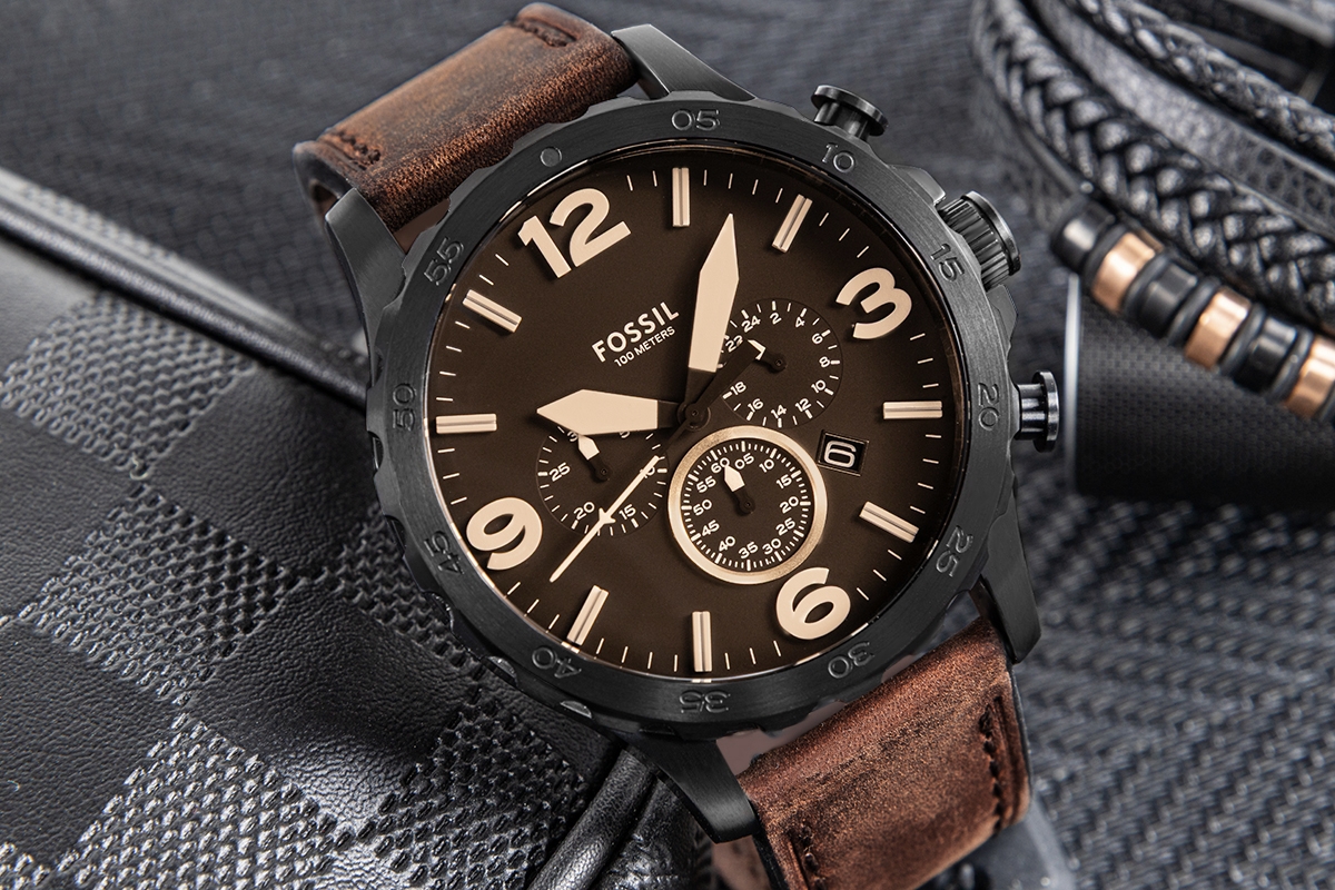 Zegarek Męski FOSSIL Nate JR1487 + BOX - obrazek 5