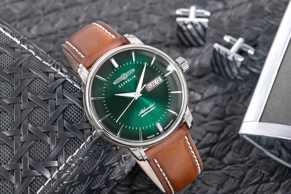 Zegarek Męski ZEPPELIN Atlantic Automatic 8466-4 + BOX - obrazek 5