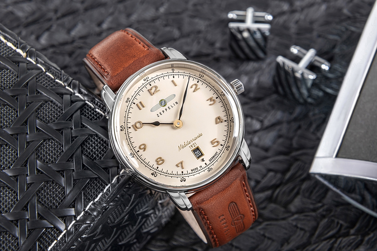 Zegarek Męski ZEPPELIN Mediterranee 9640-5 + BOX - obrazek 5