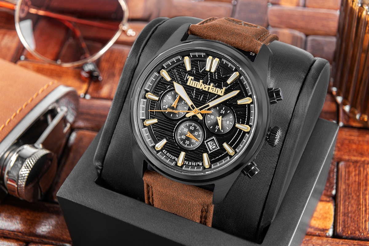 Zegarek Męski TIMBERLAND Northbridge Dual Time TDWGF0009603 + BOX - obrazek 5