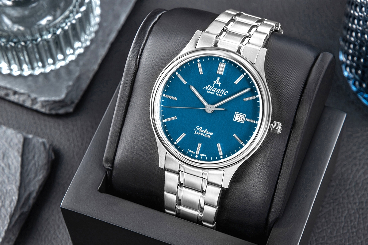 Zegarek Męski Atlantic Seabase 60348.41.51 + BOX - obrazek 5