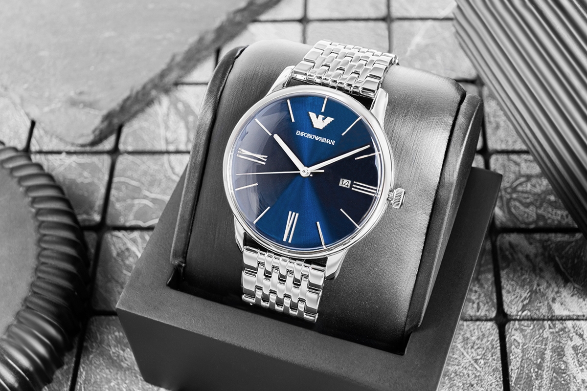 Zegarek Męski Emporio Armani Minimalist AR11674 + BOX - obrazek 5