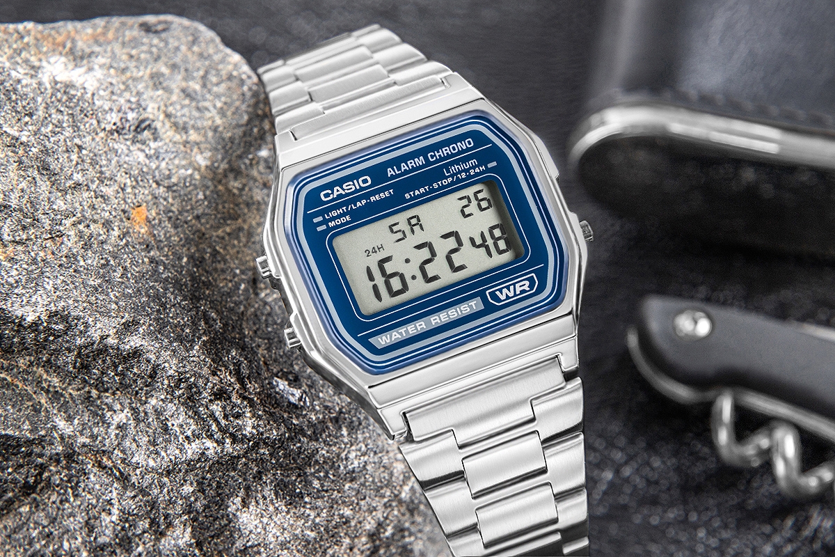 Zegarek CASIO A158WEA-2EF Unisex + BOX - obrazek 5