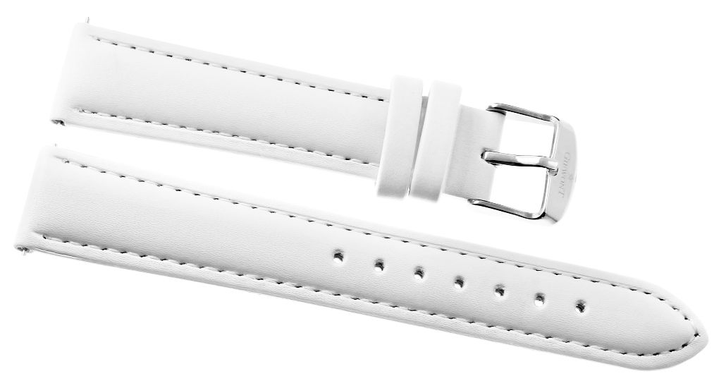 Pasek Damski do Smartwatch GIEWONT GW300 GWP18W - Leather White - obrazek 3