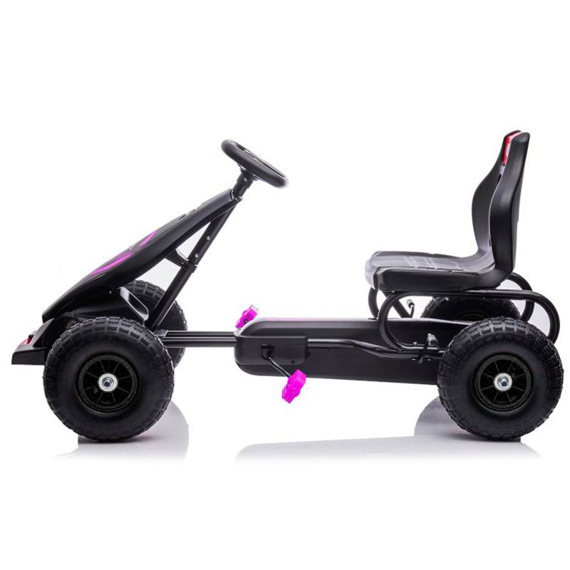 DUŻY GOKART NA PEDAŁY SUPER POWER 5, POMPOWANE KOŁA/G18 - obrazek 11