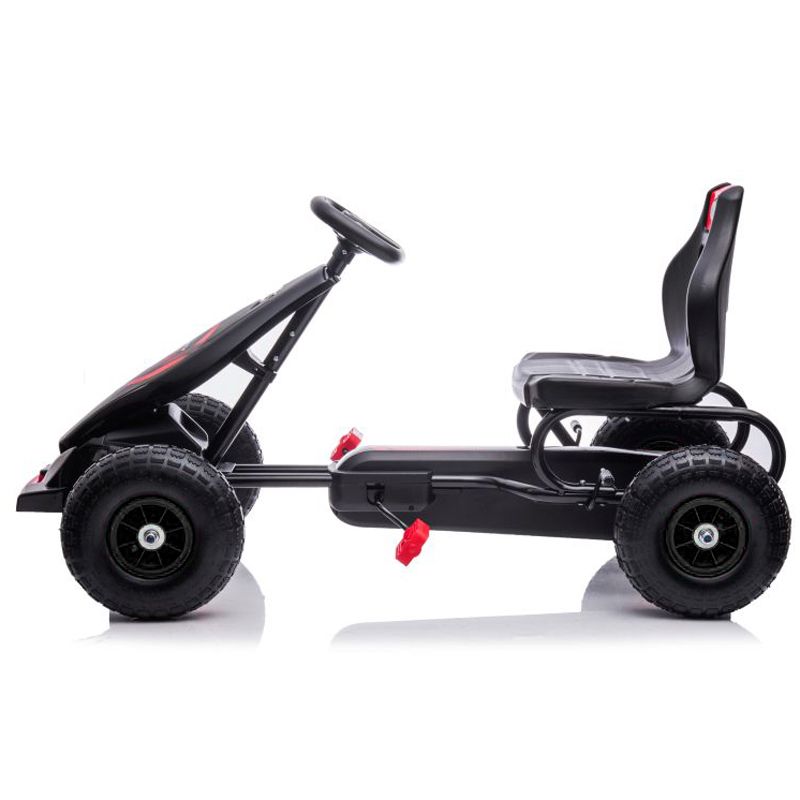 DUŻY GOKART NA PEDAŁY SUPER POWER 5, POMPOWANE KOŁA/G18 - obrazek 6