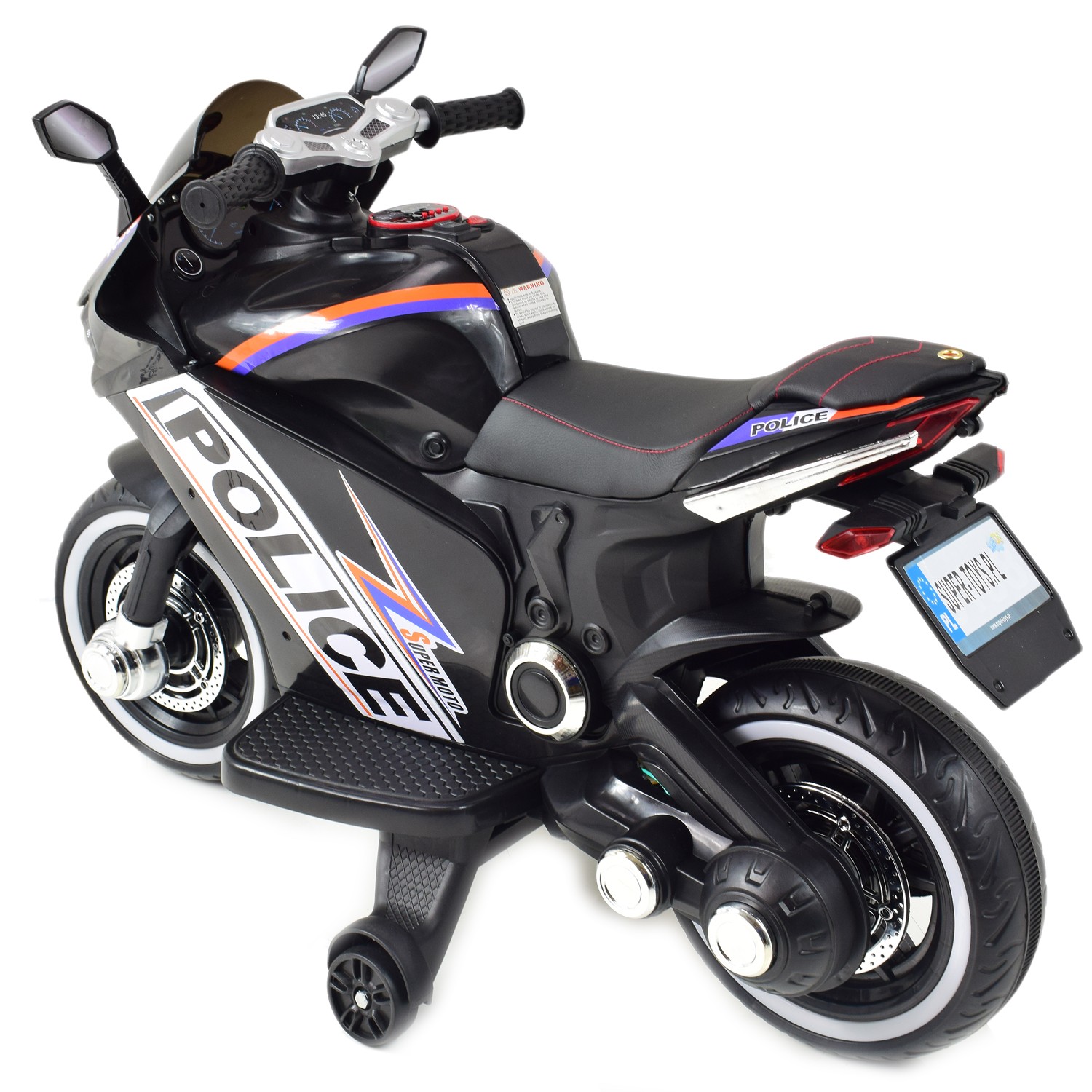 DUŻY MOTOR ŚCIGACZ STRONG 2 EXCLUSIVE, ŚWIECĄCE KOŁA, 2 KOŁOWY/HT6188-2 - obrazek 19