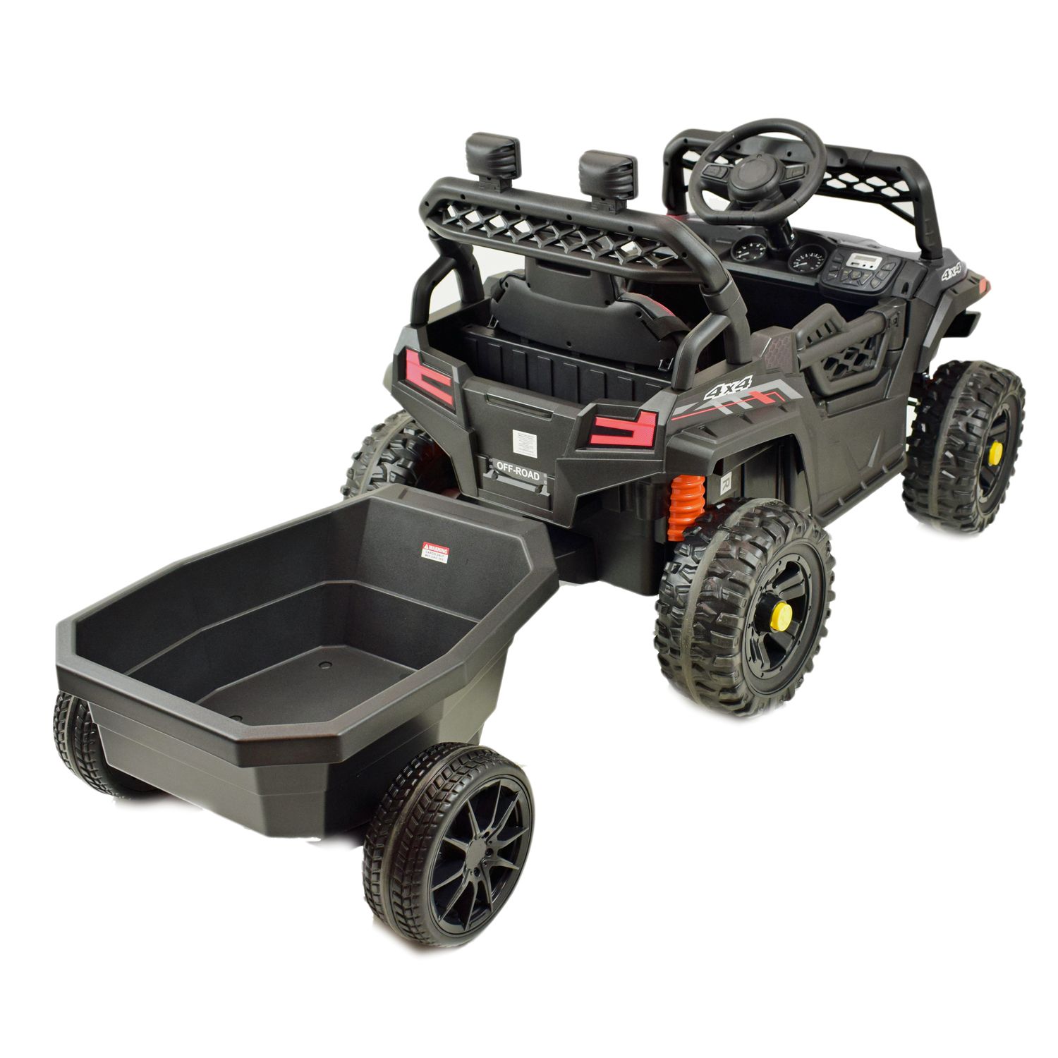 NAJNOWSZY BUGGY Z PRZYCZEPĄ , PILOT, RADIO FM/BDM0929AL - obrazek 8