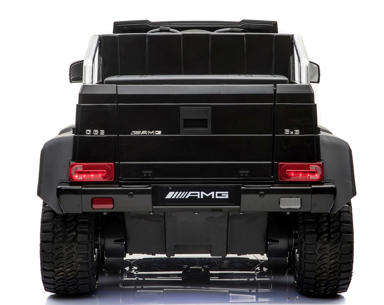 MEGA POJAZD- ORYGINALNY MERCEDES G63, NAPĘD 6X6, MIĘKKIE KOŁA, MIĘKKIE SIEDZENIE, SIEDZENIE DLA RODZICA, 12V 14AH/SX-1888 - obrazek 8