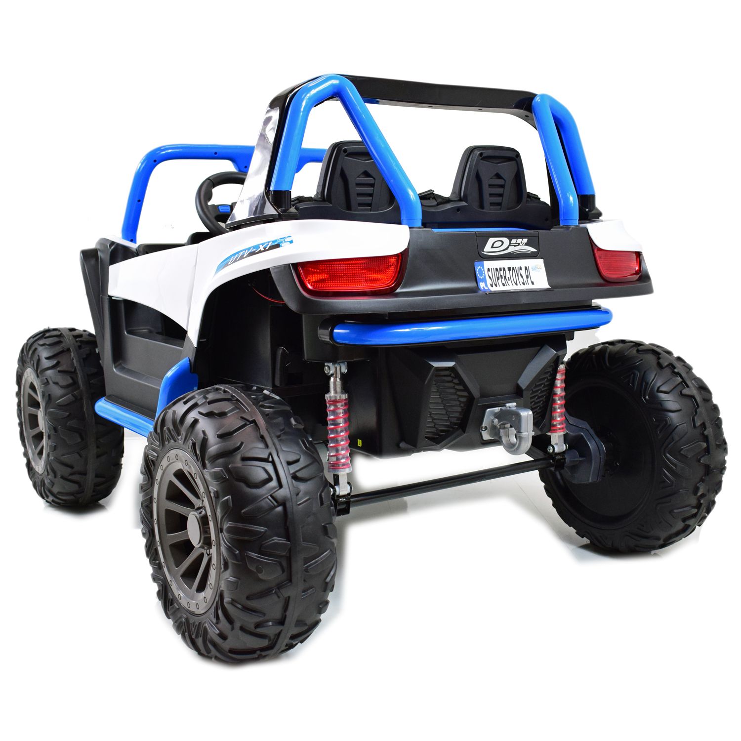 MEGA BUGGY VEOTOR 24 V, 400 W MEGA MOC, PILOT, MIĘKKIE SIEDZENIE, MIĘKKIE KOŁA /DLS-1 - obrazek 6