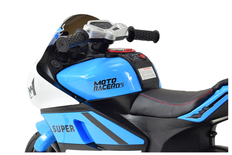 DUŻY MOTOR ŚCIGACZ STRONG 2 EXCLUSIVE, ŚWIECĄCE KOŁA, 3 KOŁOWY/HT5188 - obrazek 9