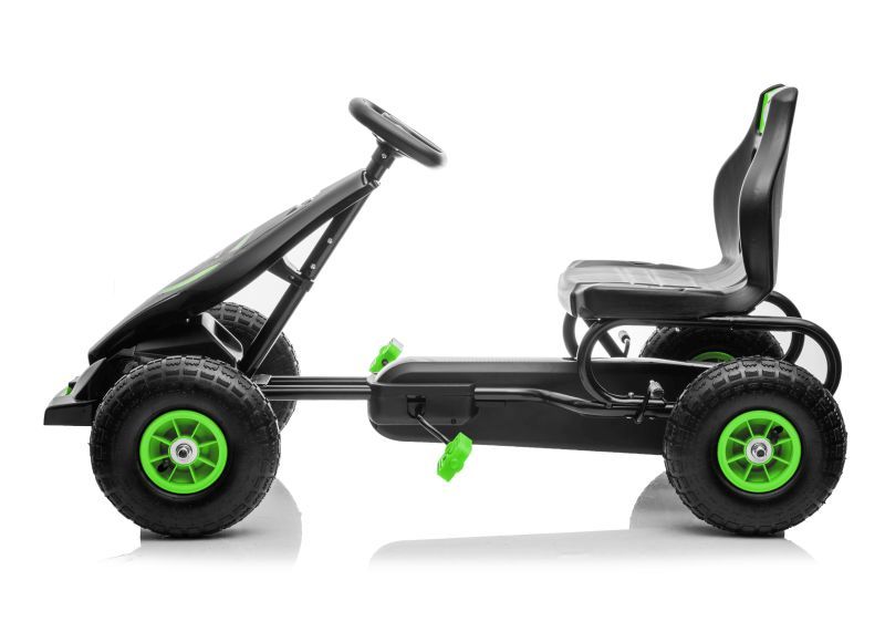 DUŻY GOKART NA PEDAŁY SUPER POWER 5, POMPOWANE KOŁA/G18 - obrazek 41