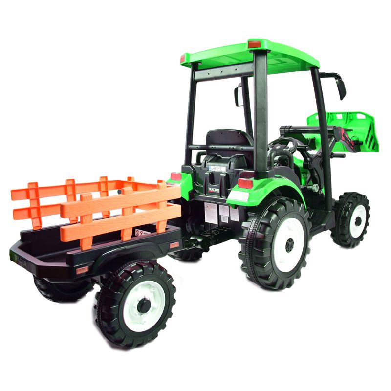 OLBRZYMI TRAKTOR NA AKUMULATOR Z PRZYCZEPĄ 24 V, 400W, PILOT/JS-3158B-24V - obrazek 8