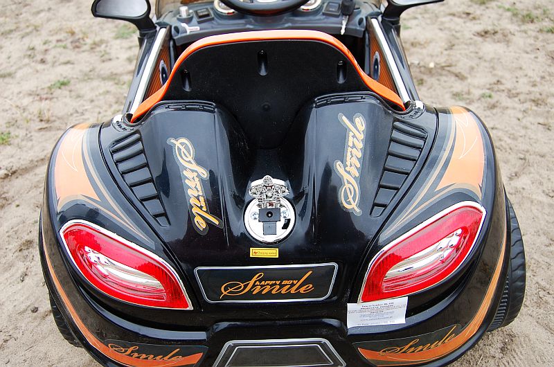 NAJNOWSZY ROADSTER SMILE, DWA SILNIKI, KLUCZYK,MIĘKKIE SIEDZENIE, MIĘKKIE KOŁA/HL938 - obrazek 10