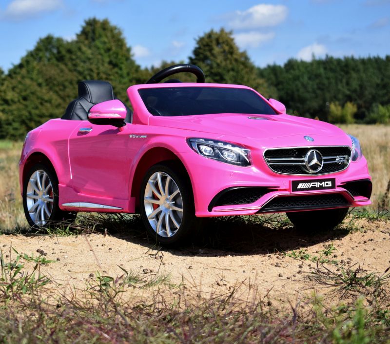 MERCEDES S63 AMG LICENCJA, MIĘKKIE KOŁA EVA FULL OPCJA, WOLNY START, MIĘKKIE SIEDZENIE/HL169 - obrazek 7