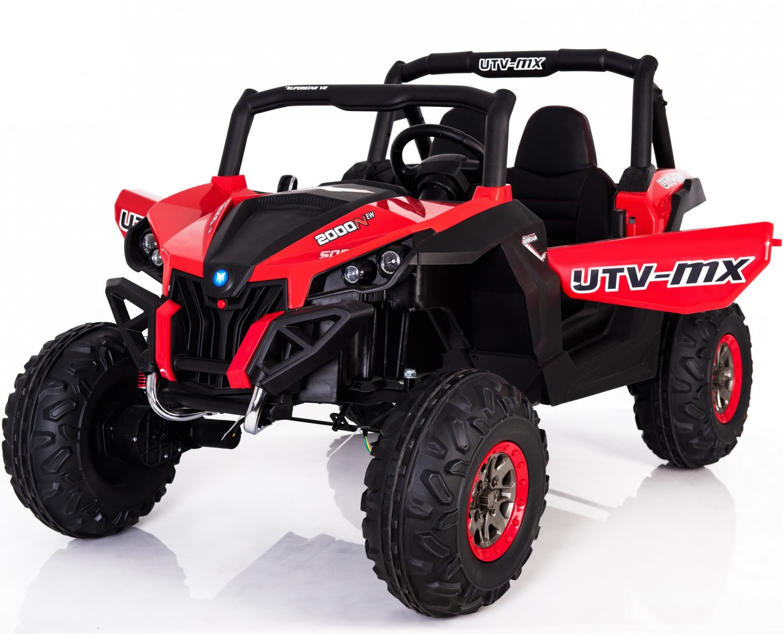 MEGA AUTO BUGGI 4X4 , PANEL MP4 , MIĘKKIE KOŁA EVA, MIĘKKIE SIEDZENIE FULL OPCJA 2X 12V/XMX603 - obrazek 3