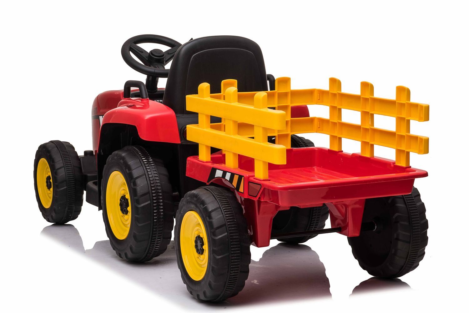 SUPER TRAKTOR BLOW - NA AKUMULATOR Z PRZYCZEPĄ, MIĘKKIE KOŁA, MIEKKIE SIEDZENIE, PILOT/XMX611 - obrazek 13