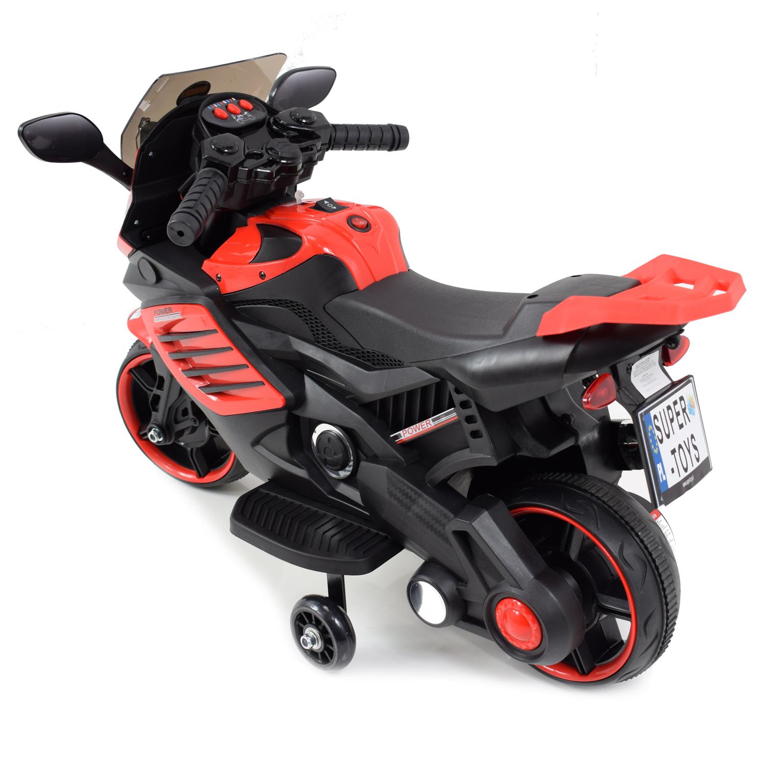 MOTOR ŚCIGACZ POWER 158 - PIERWSZY MOTOREK DLA DZIECKA, MIĘKKIE SIEDZENIE, MIĘKKIE KOŁA EVA/LQ158 - obrazek 7