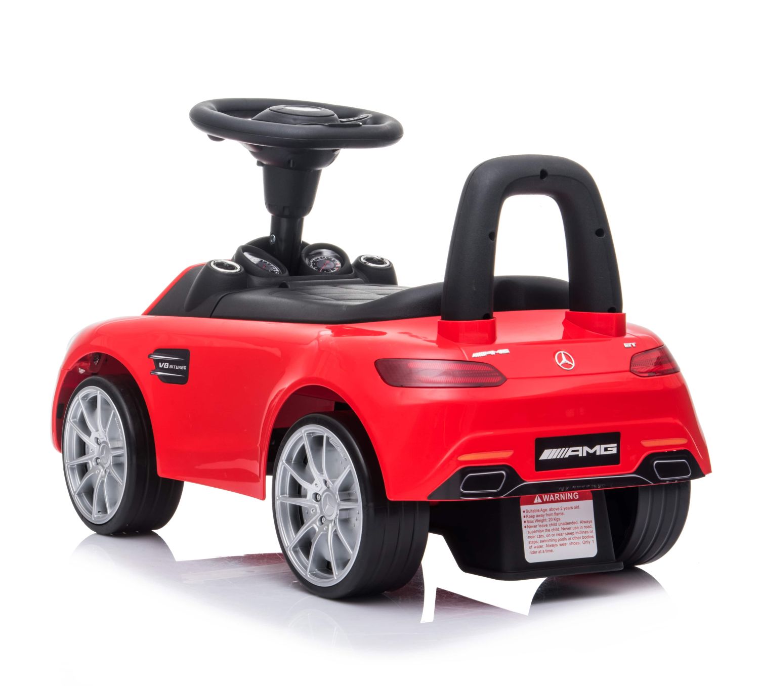 ORYGINALNY JEŻDZIK, ODPYCHACZ MERCEDES BENZ AMG GT, MIĘKKIE SIEDZENIE/BDM0921GT - obrazek 20