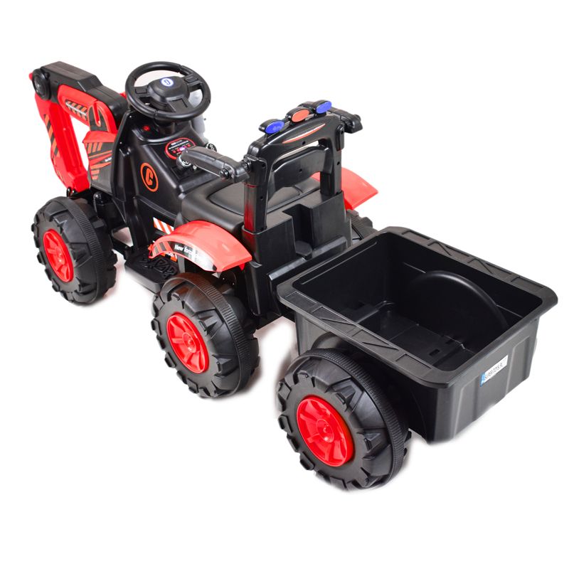 TRAKTOR, KOPARKA NA AKUMULATOR+PRZYCZEPA,PILOT /HT9158 - obrazek 13