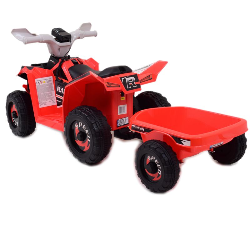 QUAD ATV ROAD Z PRZYCZEPĄ I MEGAFONEM/XMX630T - obrazek 13